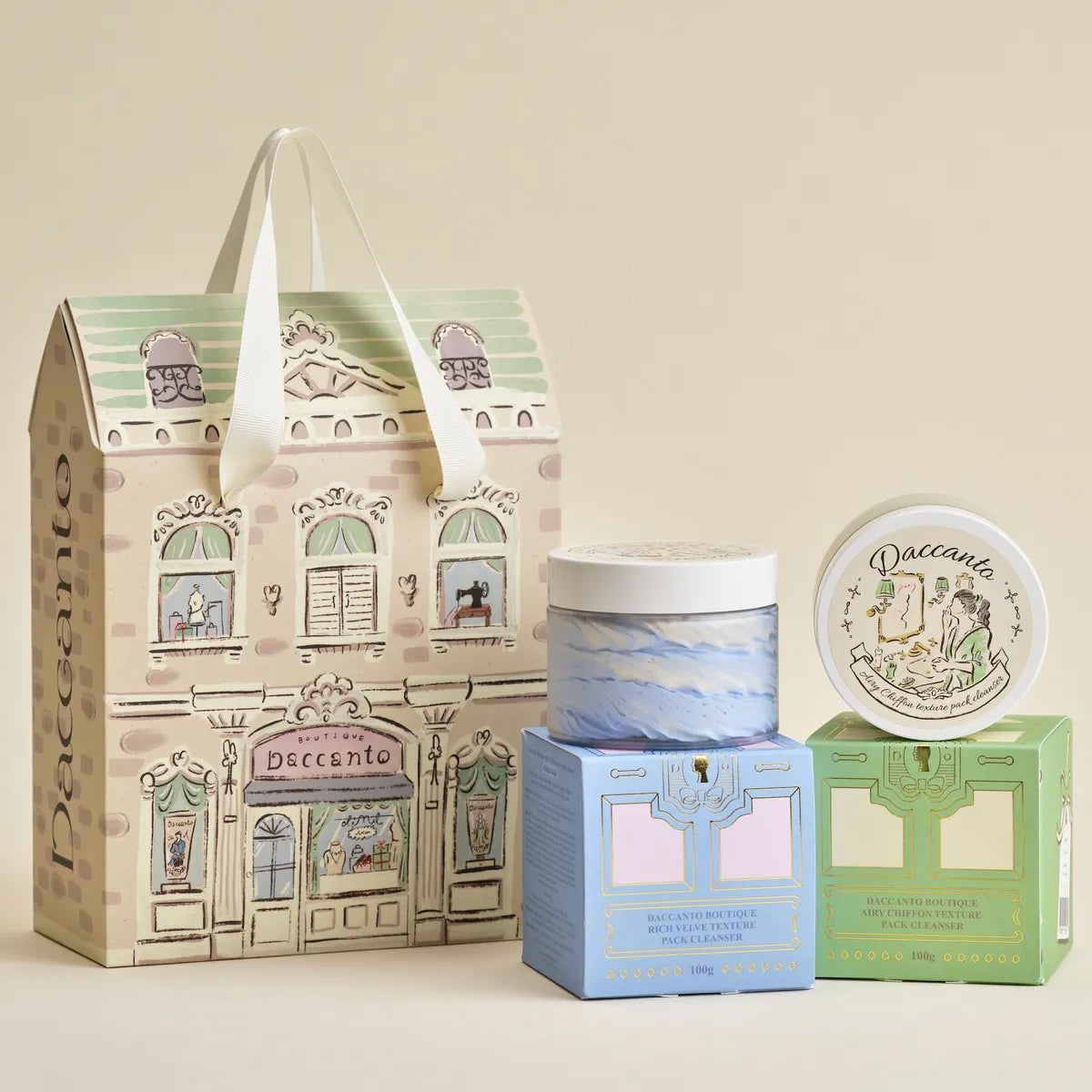 Daccanto クリームクレンザー ドクダミ 鎮静 / コラーゲン 保湿