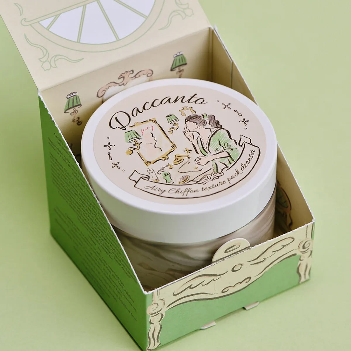 Daccanto クリームクレンザー ドクダミ 鎮静 / コラーゲン 保湿